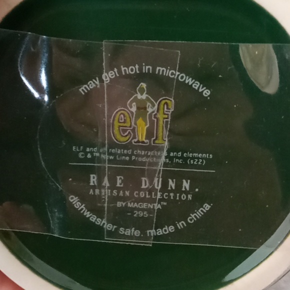 Rae Dunn Buddy the Elf Mug with Lid NWT - Picture 3 of 6